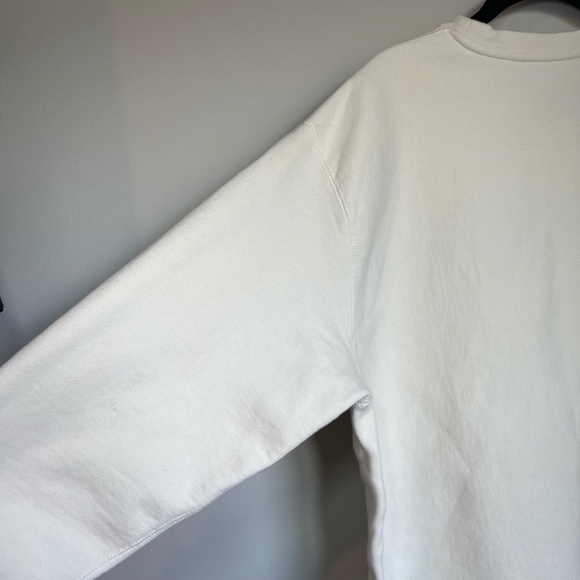 Adele Official Merch Hello Its Me Fleece Sweatshirt Crewneck Bone White Tour XXL - Picture 10 of 15